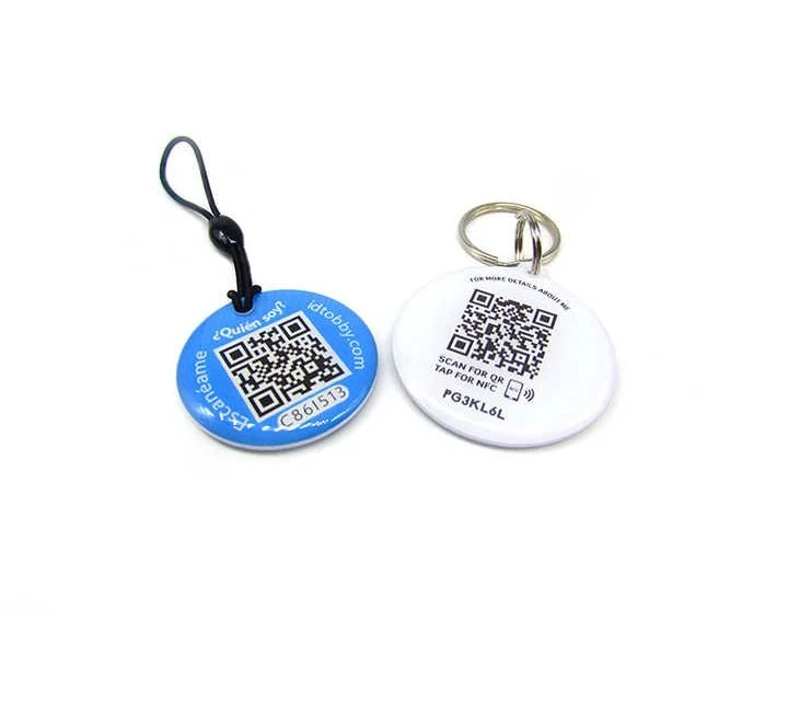 NFC QR Code Dog Tag