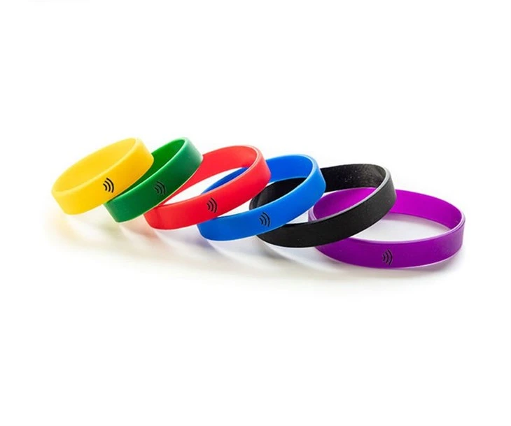 얇은 실리콘 RFID 팔찌